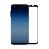 گلس شیشه ای تمام چسب Samsung Galaxy A8 2018