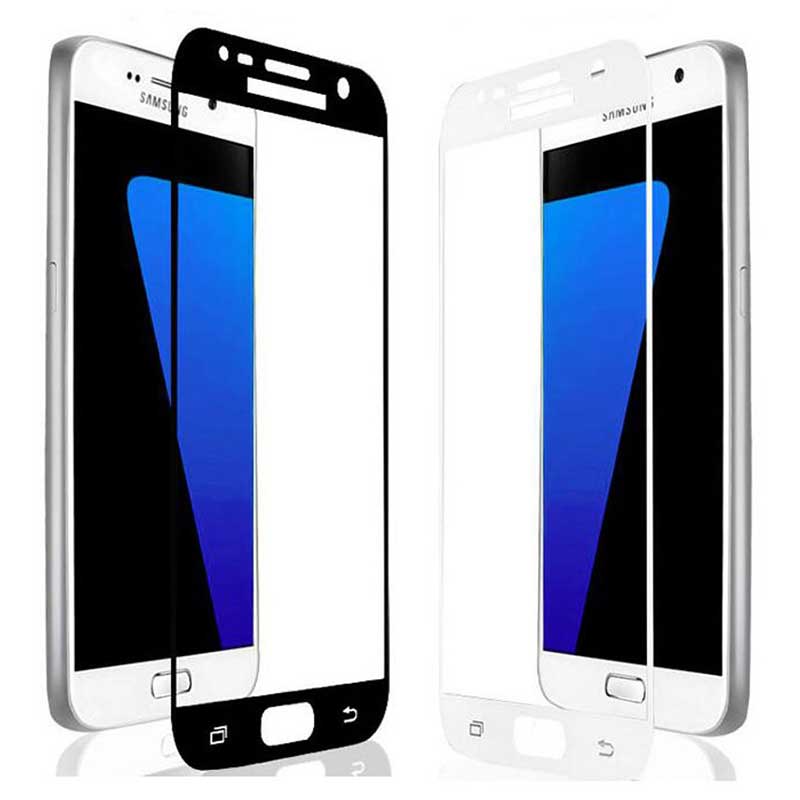 گلس شیشه ای تمام چسب Samsung Galaxy J3 Pro