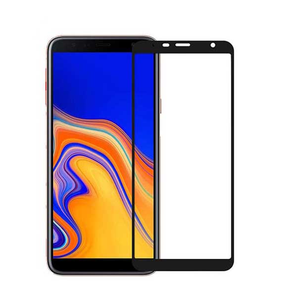 گلس شیشه ای تمام چسب Samsung Galaxy J4 Plus