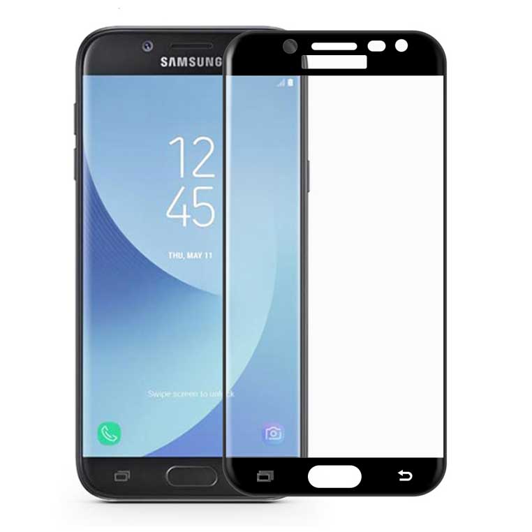 گلس شیشه ای تمام چسب Samsung Galaxy J5 Pro