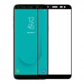 گلس شیشه ای تمام چسب Samsung Galaxy J6 Plus