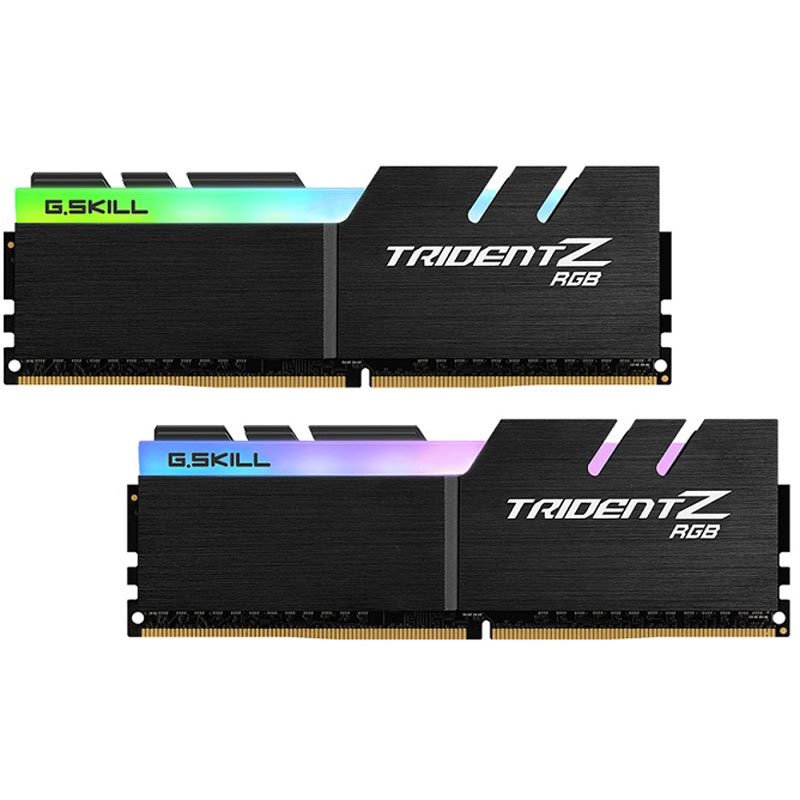 رم کامپیوتر G.SKILL TridentZ RGB DDR4 32GB 3200MHz CL14 Dual
