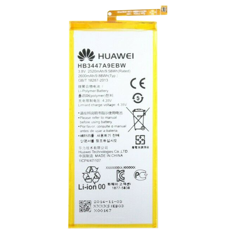 باتری موبایل اورجینال Huawei P8 HB3447A9EBW