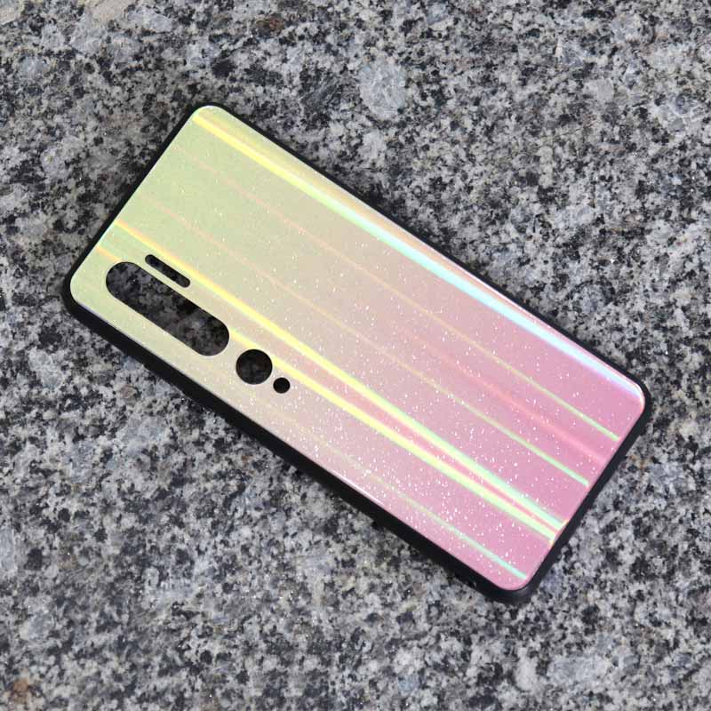 قاب لیزری پشت گلسی Xiaomi Mi Note 10 کد۶