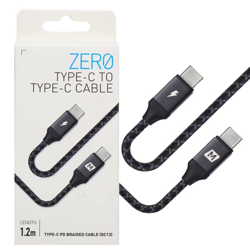 کابل Momax Zero DC13E Type-C to Type-C 1.2m