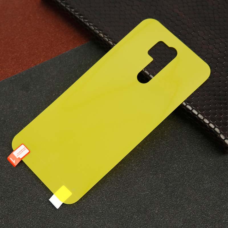 برچسب پشت تمام چسب زرد Xiaomi Redmi 9