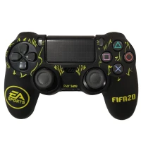 روکش دسته بازی PS4 طرح Fifa 20 زرد