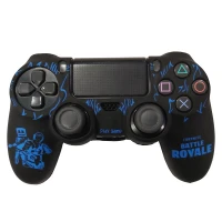 روکش دسته بازی PS4 طرح Fortnite Royale آبی