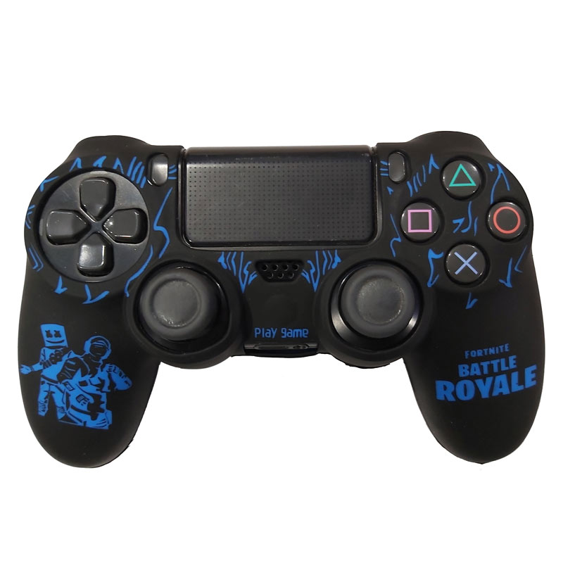 روکش دسته بازی PS4 طرح Fortnite Royale آبی