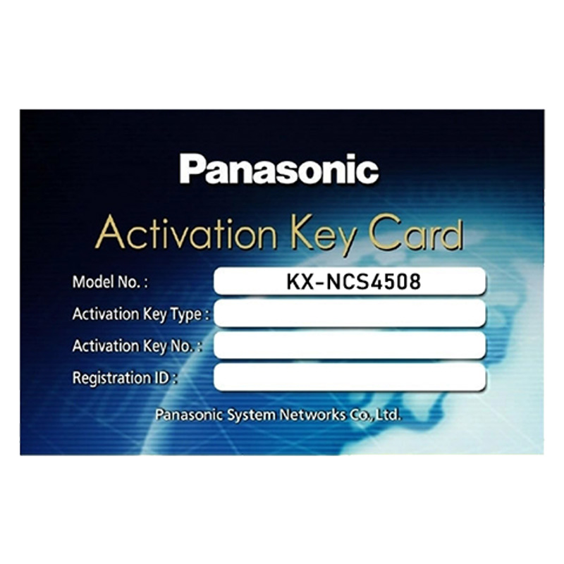 کارت لایسنس Panasonic KX-NCS4508