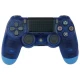 دسته بازی بی سیم SONY PlayStation 4 DualShock 4 High Copy سرمه ای آبی پکدار