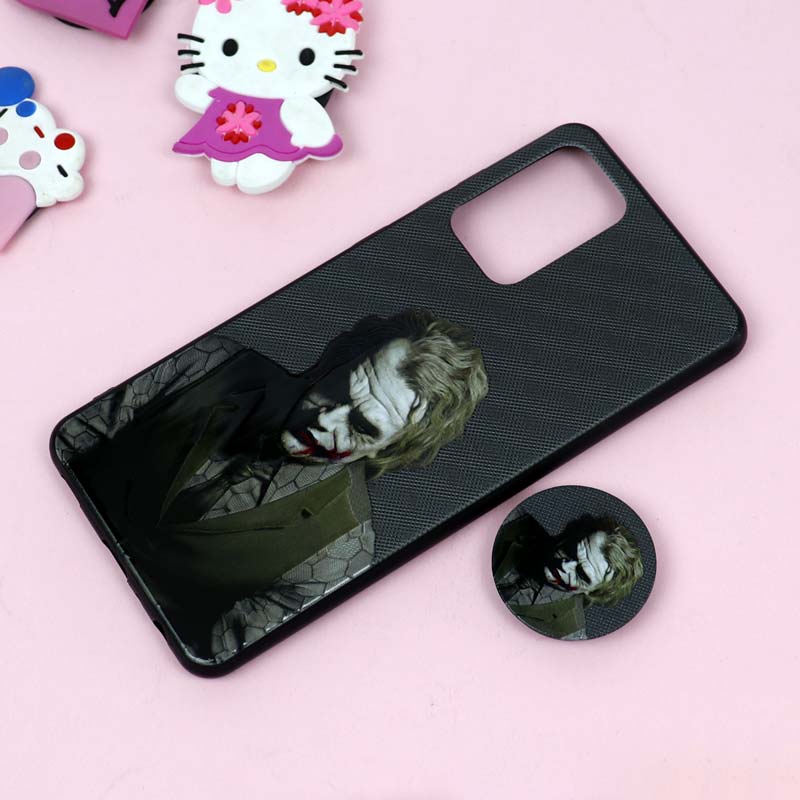 قاب فانتزی برجسته + پاپ سوکت طرح Joker سامسونگ A72 سری D