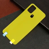 برچسب پشت تمام چسب زرد Samsung A21s