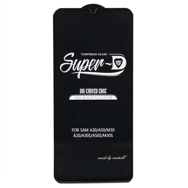 گلس SUPER D سامسونگ A30s / A30 / M30 / M30s / A20 / A50 / A50s