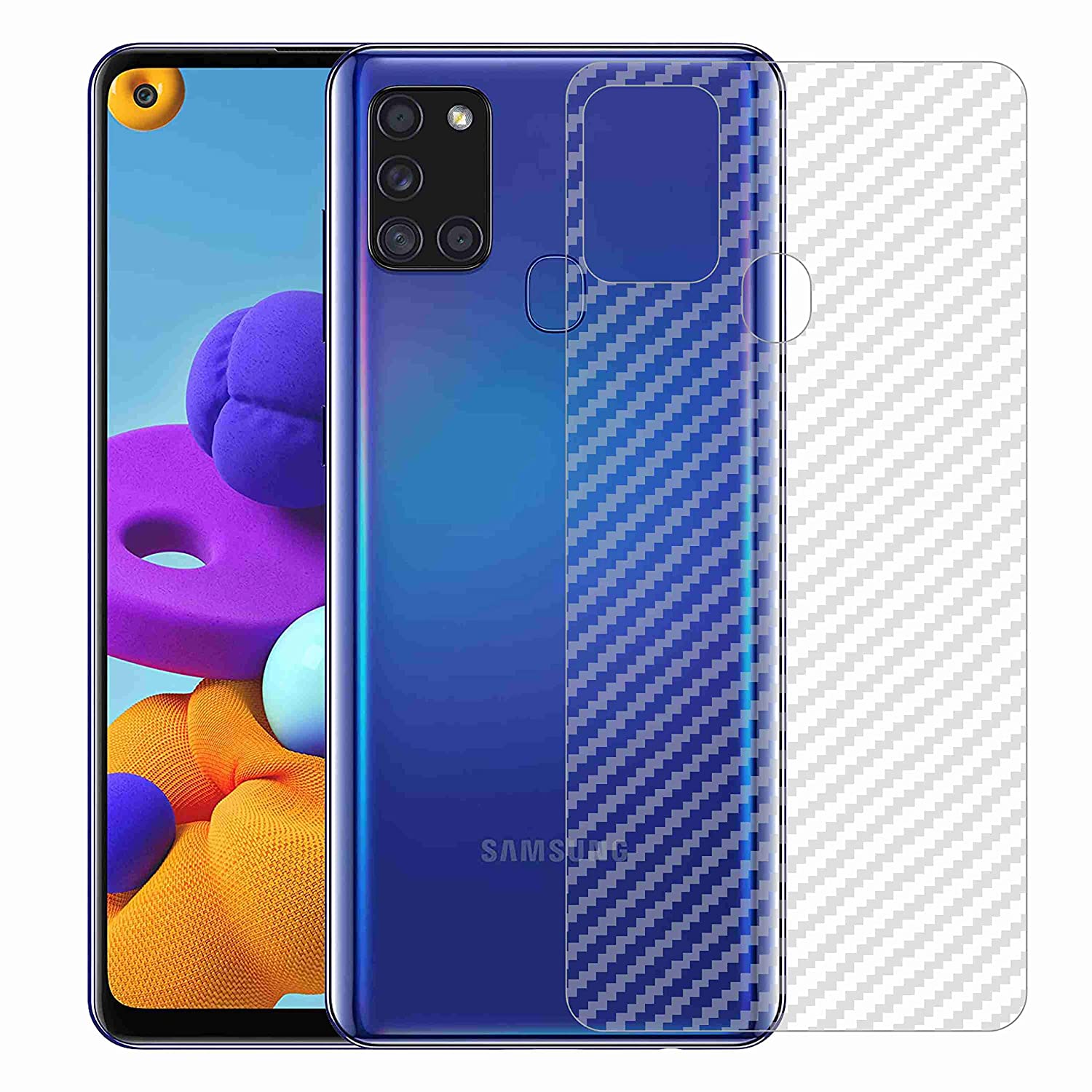 برچسب پشت کربنی Samsung Galaxy A21s