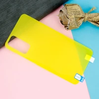 برچسب پشت تمام چسب زرد Samsung Galaxy S20 FE