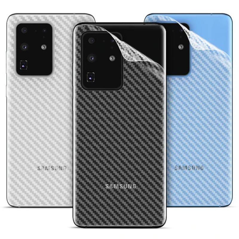 برچسب پشت کربنی Samsung Galaxy S20 Plus