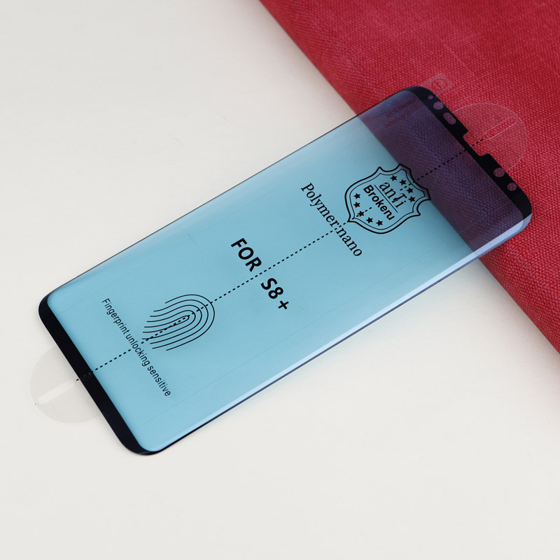 گلس Nano Polymer اورجینال بدون پک سامسونگ S8 Plus