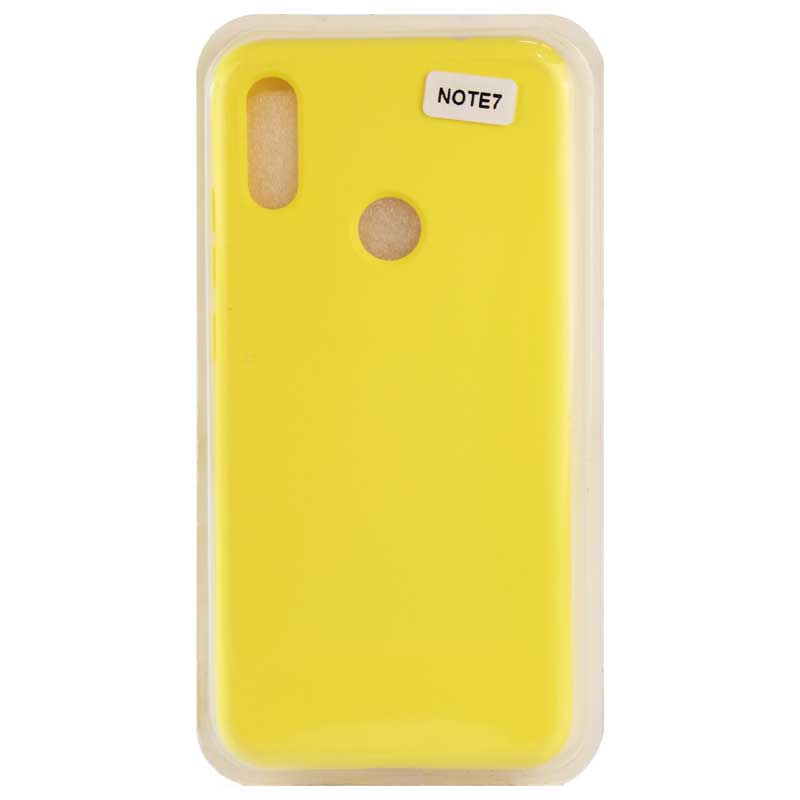 قاب سیلیکونی Xiaomi Redmi Note 7 زرد