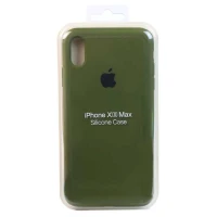 قاب سیلیکونی iPhone XS Max یشمی