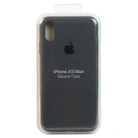 قاب سیلیکونی iPhone XS Max خاکستری