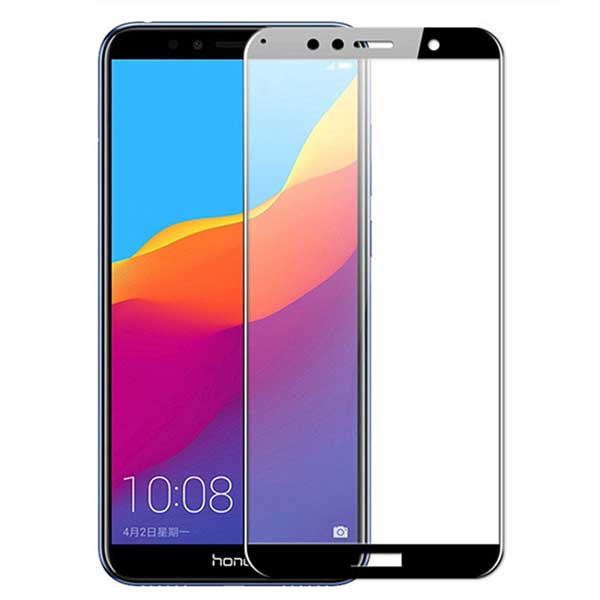 گلس تمام چسب هواوی Huawei Honor 7S مشکی