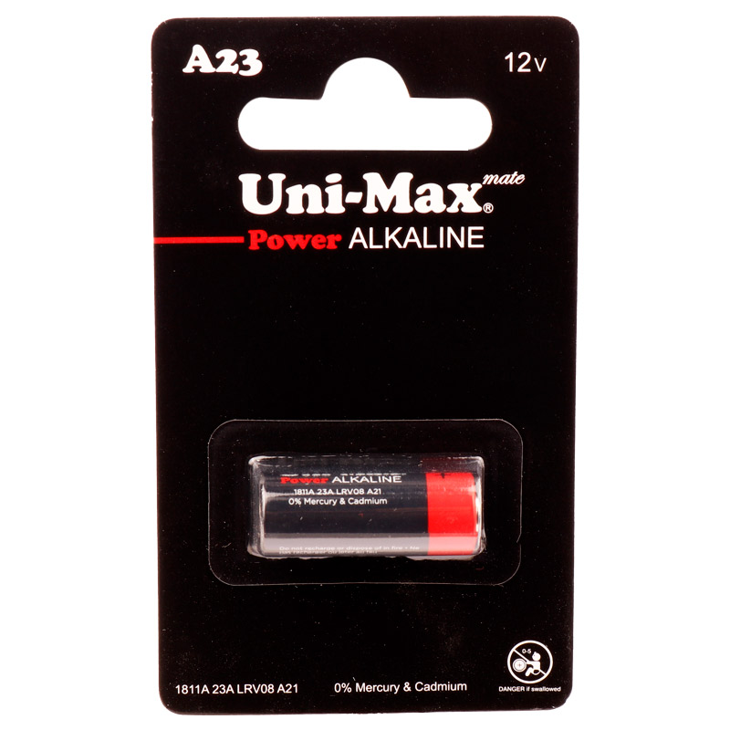 باتری Uni-Max Power Alkaline UB-A23-BP1 12V A23