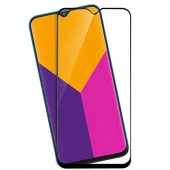 گلس تمام چسب Samsung M20 مشکی