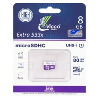 رم میکرو ۸ گیگ ویکومن Vicco Extra U1 80MB/s بدون خشاب