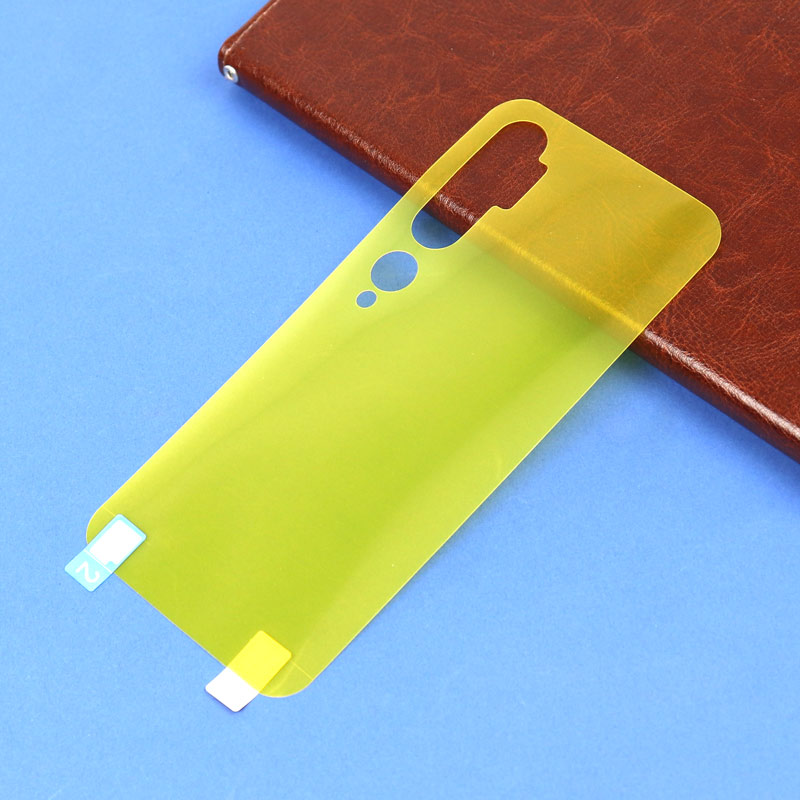 برچسب پشت تمام چسب زرد Xiaomi Mi Note 10