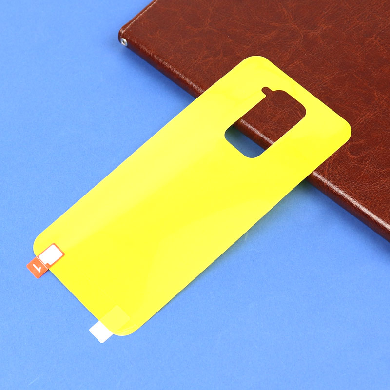 برچسب پشت تمام چسب زرد Xiaomi Redmi Note 9