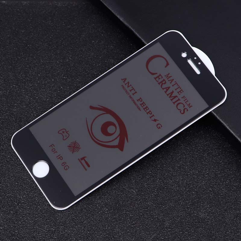 برچسب سرامیکی Privacy مات iPhone 6/6s مشکی