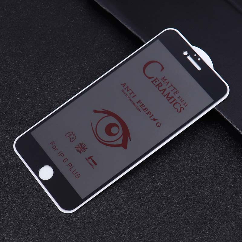 برچسب سرامیکی Privacy مات iPhone 6 Plus / 6s Plus مشکی