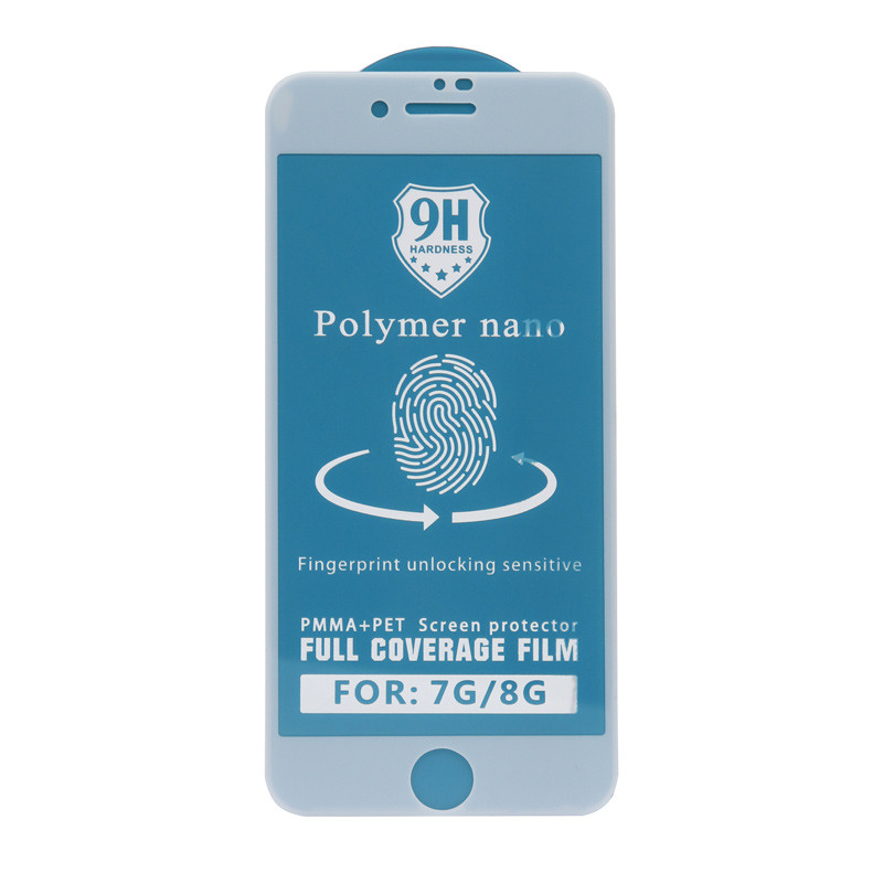 محافظ صفحه نمایش Nano Polymer براق آیفون 7/8 سفید