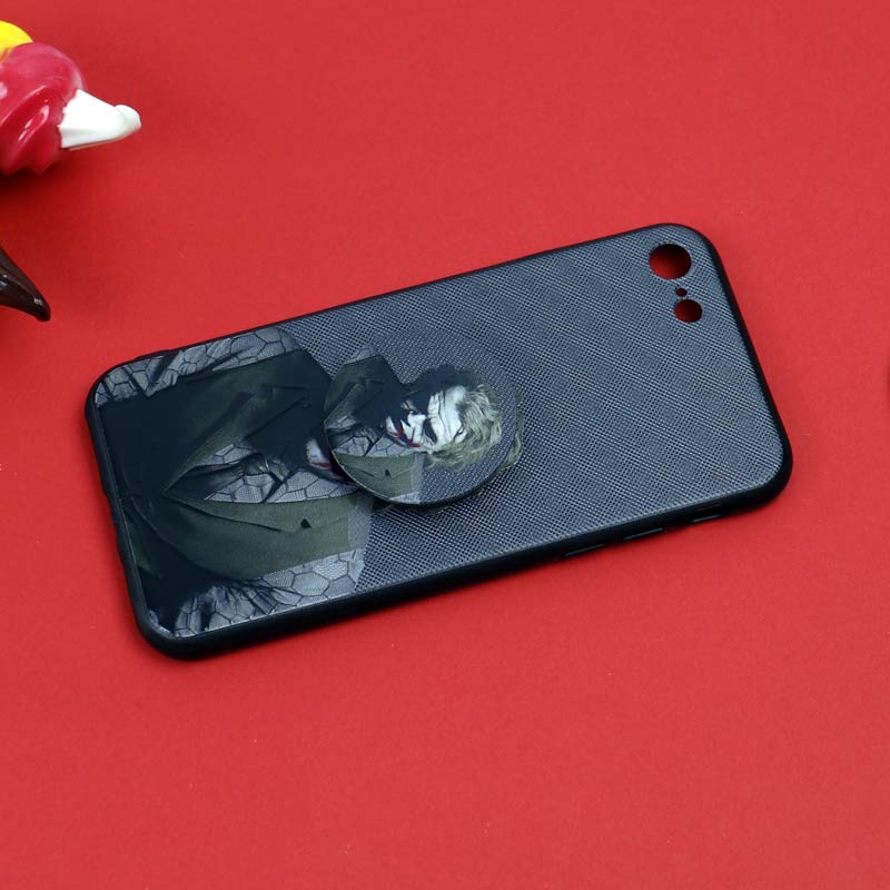 قاب فانتزی برجسته + پاپ سوکت طرح Joker آیفون iPhone 7/8 سری D