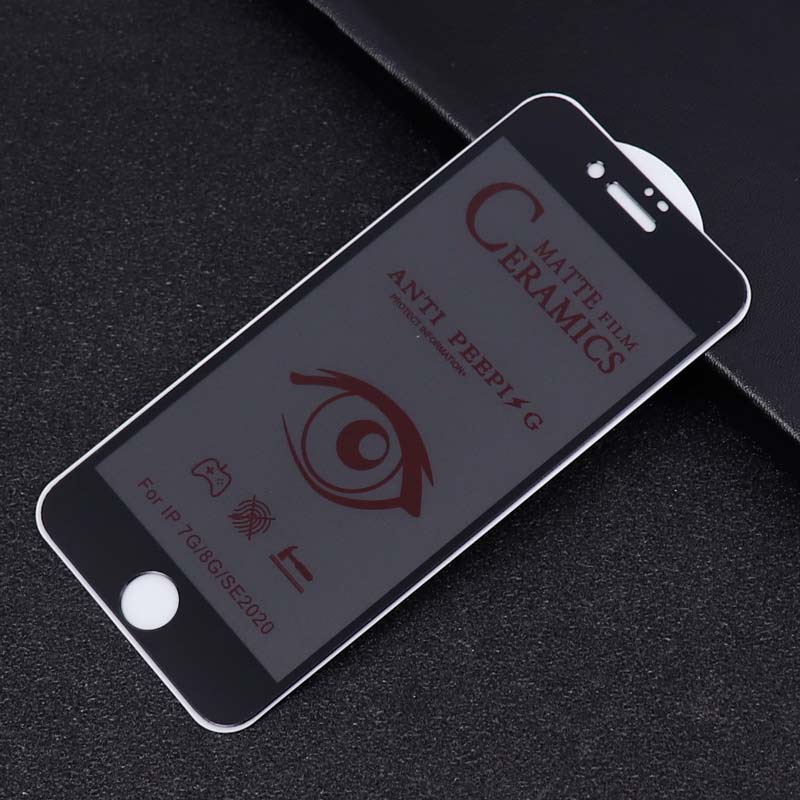 برچسب سرامیکی Privacy مات iPhone 7/8/SE 2020 مشکی