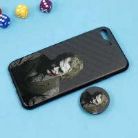 قاب فانتزی برجسته + پاپ سوکت طرح Joker آیفون iPhone 7 Plus / 8 Plus سری D