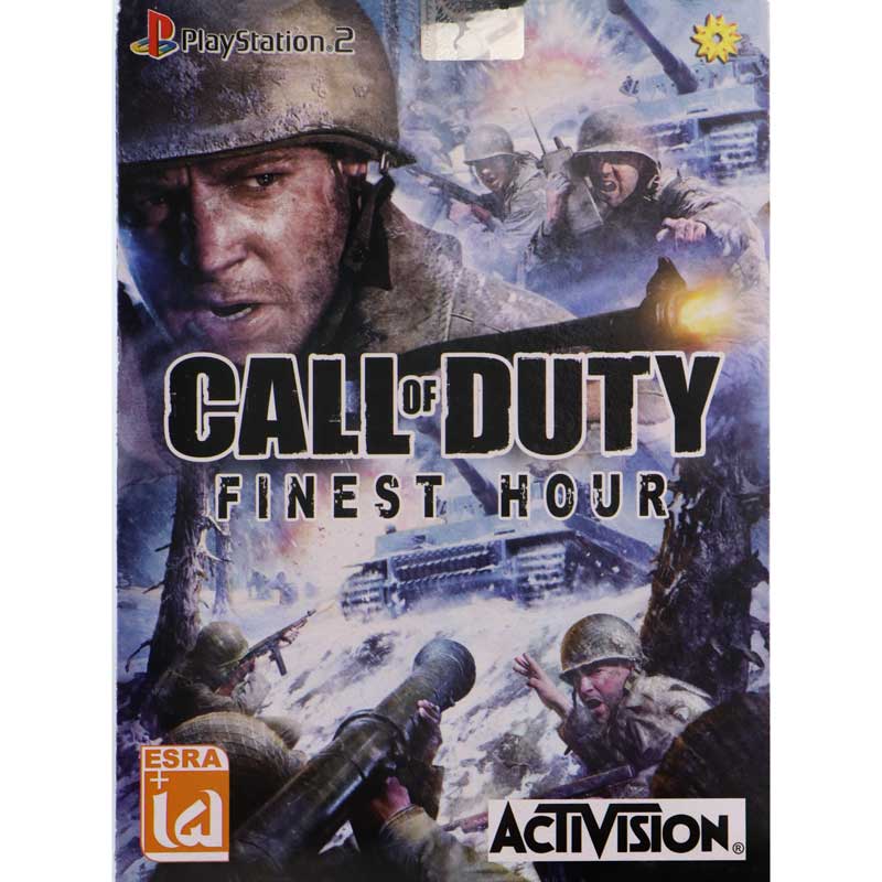 Call Of Duty Finest Hour PS2 لوح زرین