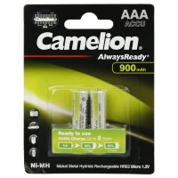 باتری دوتایی نیم قلمی شارژی Camelion Alwaysready 1.2V AAA 900mAh