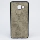 قاب چرمی طرح گوزن Samsung A3 2016 طوسی