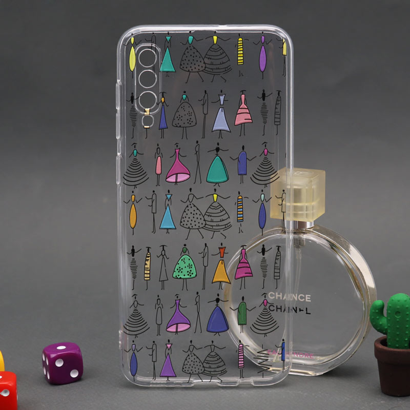 قاب طرحدار محافظ لنز دار کد7 سامسونگ A30s/50s