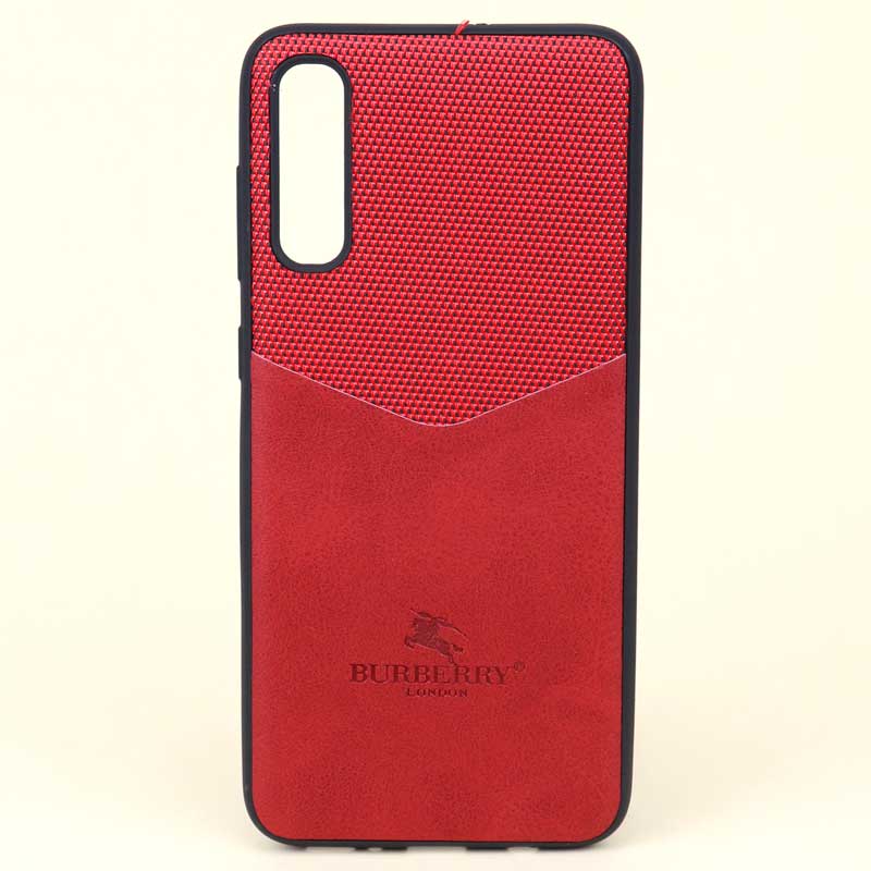 قاب چرمیBURBERRY سامسونگ A70s قرمز