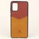 قاب چرمیBURBERRY سامسونگ A71 قهوه ای روشن
