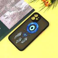 قاب PC مات محافظ لنزدار طرحدار دیریم کچر آیفون iPhone 12 Mini