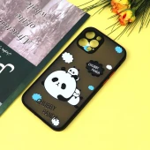 قاب PC مات محافظ لنزدار طرحدار پاندا آیفون iPhone 12 Pro