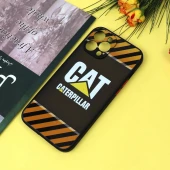 قاب PC مات محافظ لنزدار طرحدار CAT آیفون iPhone 12 Pro Max