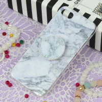 قاب سوپر IMD دور شفاف پاپ سوکت دار iPhone 7/8 سنگی