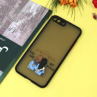 قاب PC مات محافظ لنزدار طرحدار Friends آیفون iPhone 7 Plus / 8 Plus