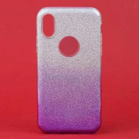 قاب اکلیلی iPhone X/XS سفید بنفش
