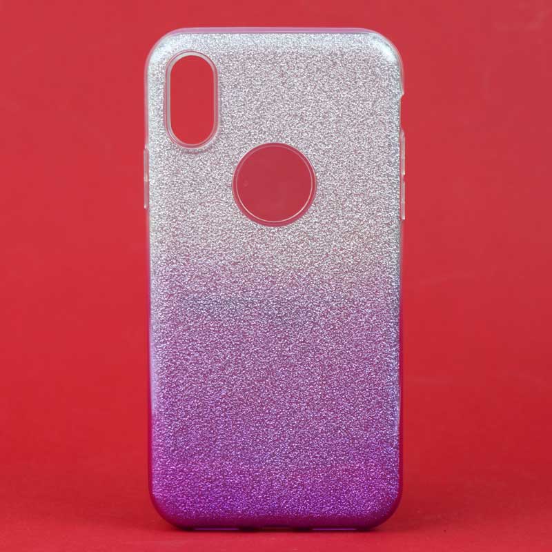 قاب اکلیلی iPhone X/XS سفید بنفش